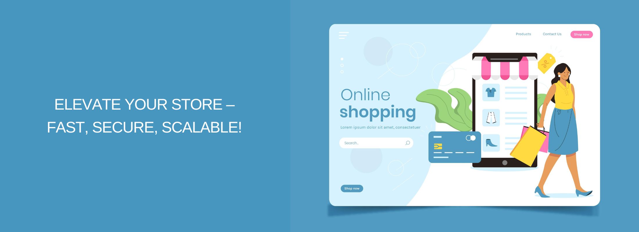 Build an eCommerce website